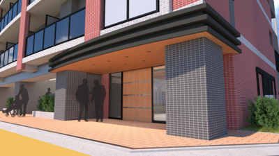 【外観】 | （仮称）フォレスタ岡山医大前