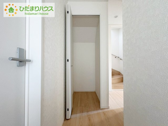 日立市川尻町第7　新築戸建　2号棟の収納|家事動線を意識した間取りでママに優しい(*^-^*)