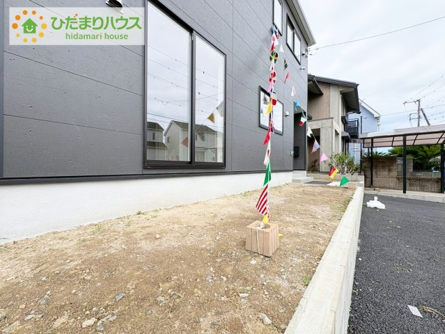 日立市川尻町第7　新築戸建　2号棟の庭|今から見たいも大歓迎！お気軽にお問い合わせください☆彡