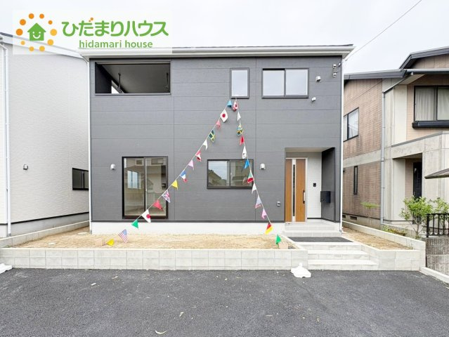 日立市川尻町第7　新築戸建　2号棟の外観|是非一度、ご家族そろってご内覧ください♪