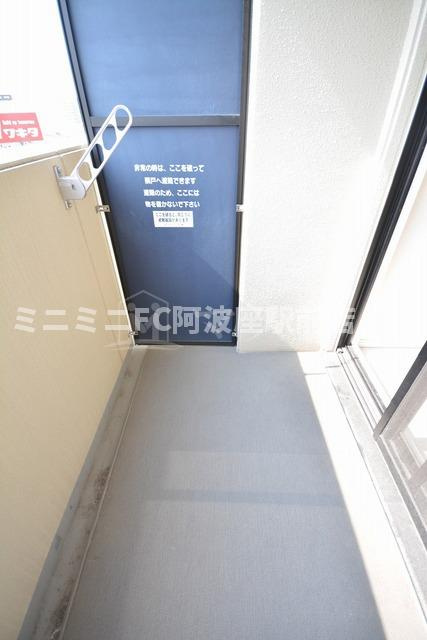 サムティ福島ＰＯＲＴＡのバルコニー