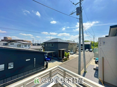 【展望】 | 宇都宮市宝木町二丁目戸建 | 前面道路が広いので、陽当り・解放感◎になっております！

