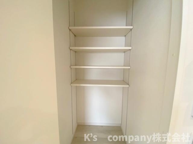 ◎藤沢市辻堂太平台1丁目　新築戸建　2号棟の収納|同施工例◇
