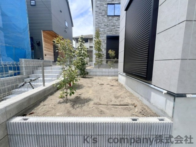 ◎藤沢市辻堂太平台1丁目　新築戸建　2号棟の庭|2026.6.11撮影◇