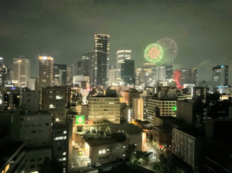 【展望】 | シティタワー東梅田パークフロント | 【物件からの眺望】お部屋からの花火見物は、まさに特等席！