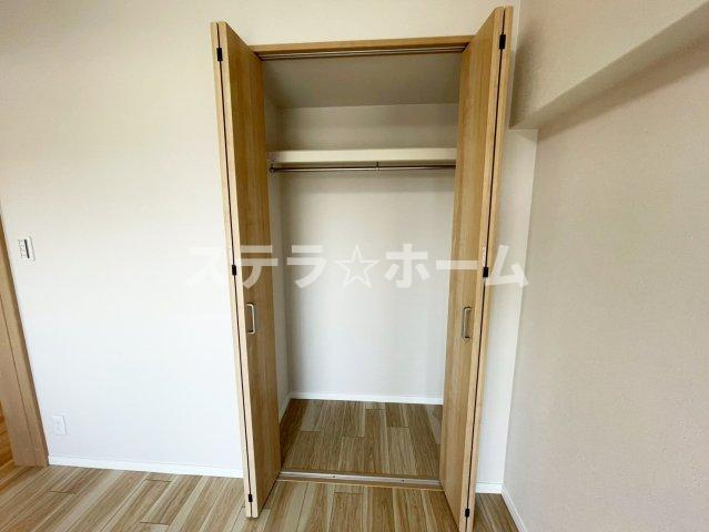 公社千里山田D住宅A-2の収納|収納豊富です
