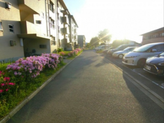 金剛第二住宅147棟の駐車場