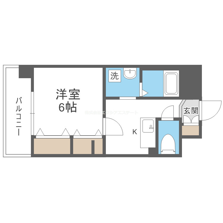 ピアチェーレ文の里の間取り