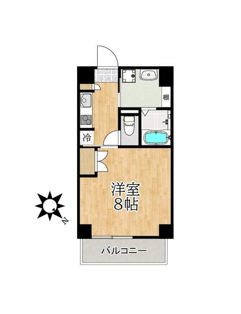 ステーションタワーウラヤスの間取り