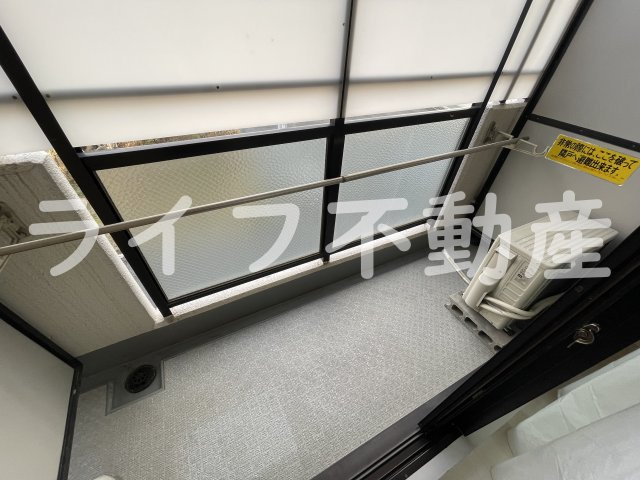シティパーク菱屋西のバルコニー