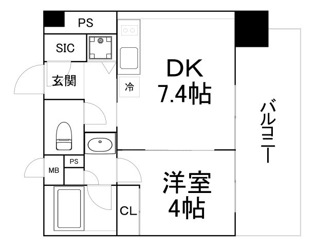 【間取り】 | ジオエント梅田北リバーフロント