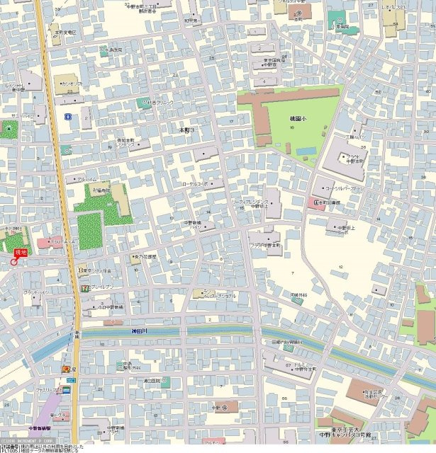 石川ビルの地図