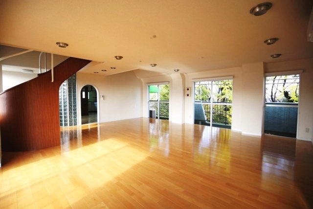 石川ビルの居間・リビング|おしゃれなリビングです