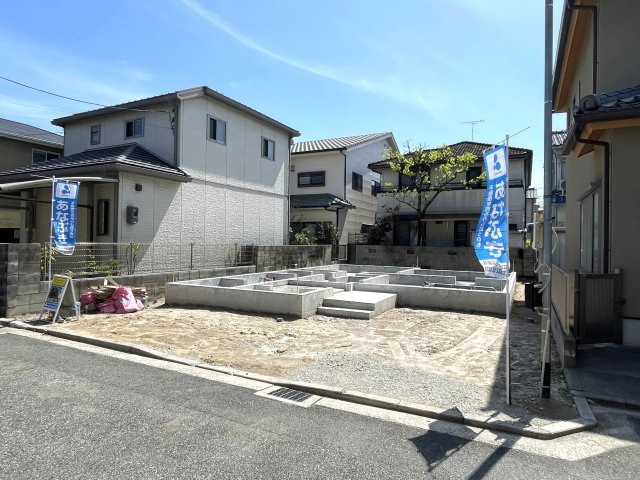 江波栄町　新築一戸建ての外観|現地写真です（2026年4月11日撮影）