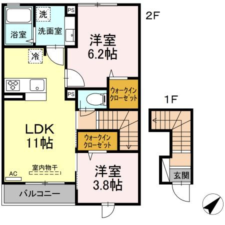 エクセリア上石原の間取り