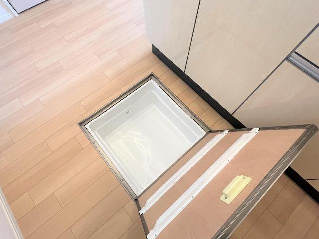 仮）北名古屋市石橋新築アパートの収納|床下収納（イメージ）