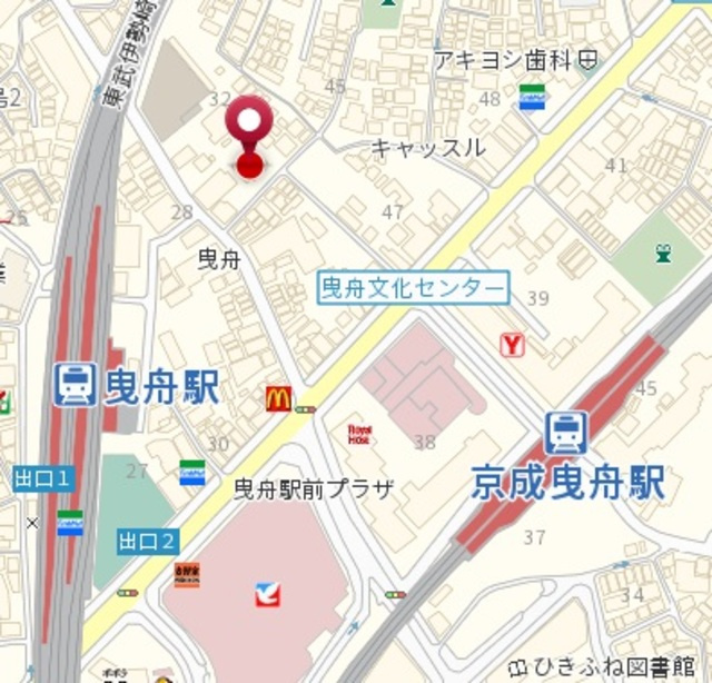 メゾン曳舟の地図|★案内図★