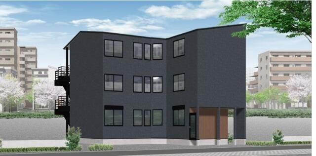町屋ＰｒｉｍｅＣｏｕｒｔの外観