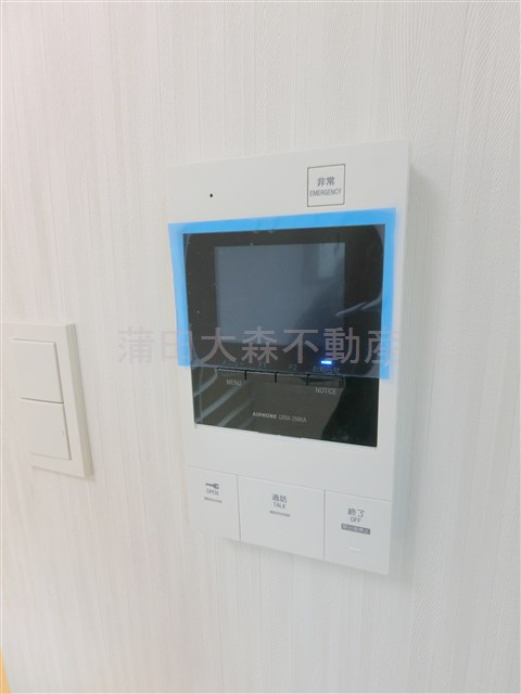 プラチナフォルム蒲田の設備|TVモニター付オートロック　インターホン