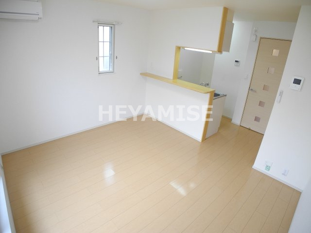 サニーハイツの居間・リビング|※室内画像は別号室のもの※現況を優先します