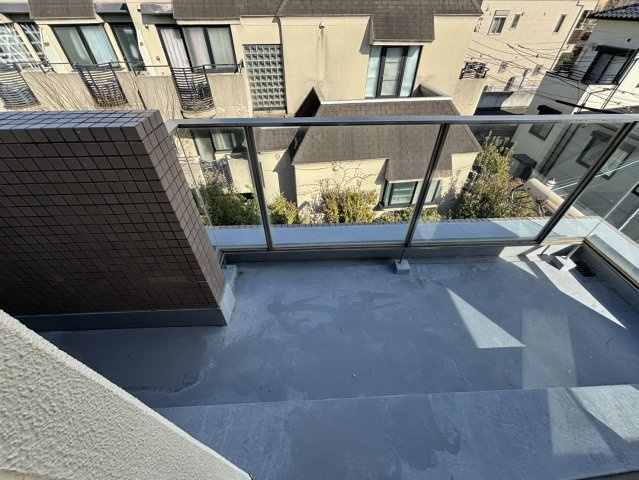 夙川フラットのバルコニー
