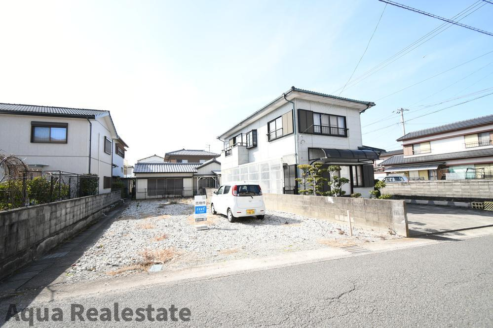 オール電化デザイナーズハウス北島町中村建売⑯の前面道路含む現地写真