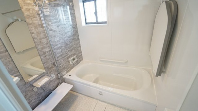 【浴室】 | 可部６丁目　A棟（未入居戸建て） | ひろびろお風呂　お仕事、家事の疲れもリフレッシュ