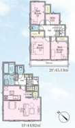 ~LDK天井高2.7mの開放感~Vergarden公郷町四丁目 全17棟の画像