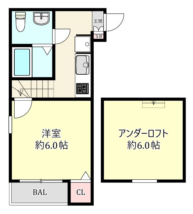 オリーブガーデンの間取り