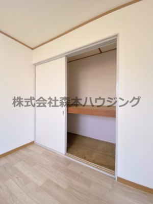 【収納】 | 　寝屋川コーポラスⅠ | たっぷりとした収納スペースです