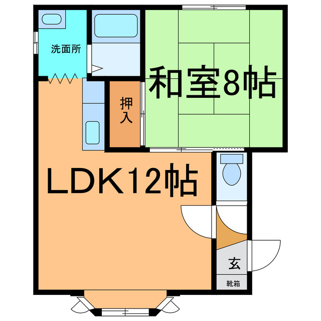 パーソナルハイツⅡの間取り