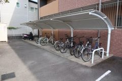 グランドアマレイⅦ番館のその他共用部分|駐輪場に自転車も停められます★