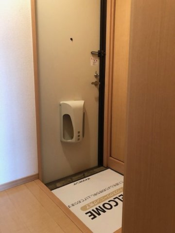 ルモン櫛原の玄関|シューズボックス付きの玄関です★