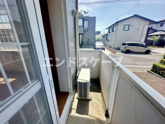 ロイヤルパークＣのバルコニー|高崎、前橋のお部屋探しはエンドスケープまで！お客様の理想お聞かせ下さい♪