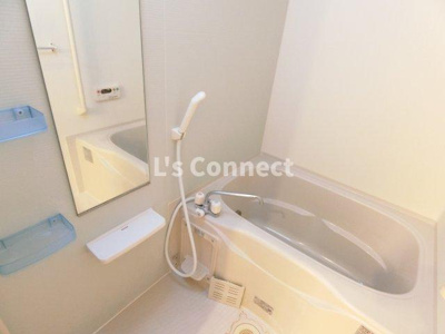 【浴室】 | 光ａｐａｒｔｍｅｎｔ１ | 追焚き、浴室乾燥付きのお風呂。