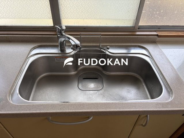 山形市蔵王半郷【中古住宅】のキッチン|ステンレスシンク
