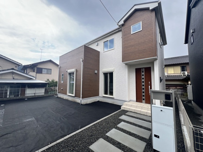 【外観】 | 駿東郡清水町徳倉 新築一戸建て 1号棟 | おしゃれな外観です