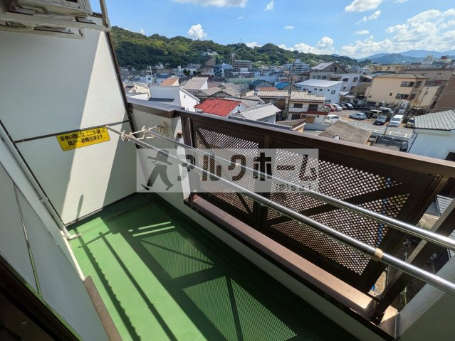 ソフィアコートのバルコニー