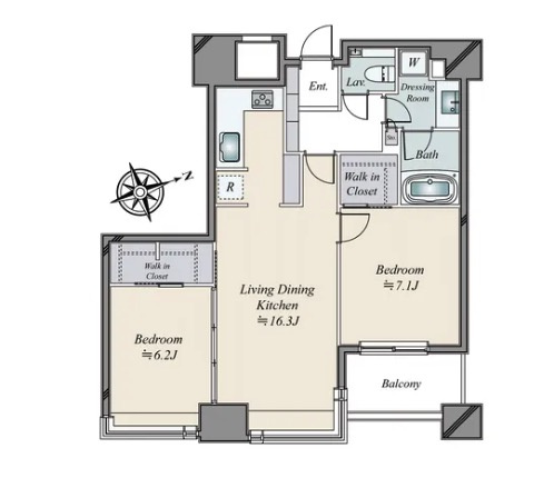 ★仲介手数料無料★パークコート赤坂ザタワー（新規内装リフォーム済み）