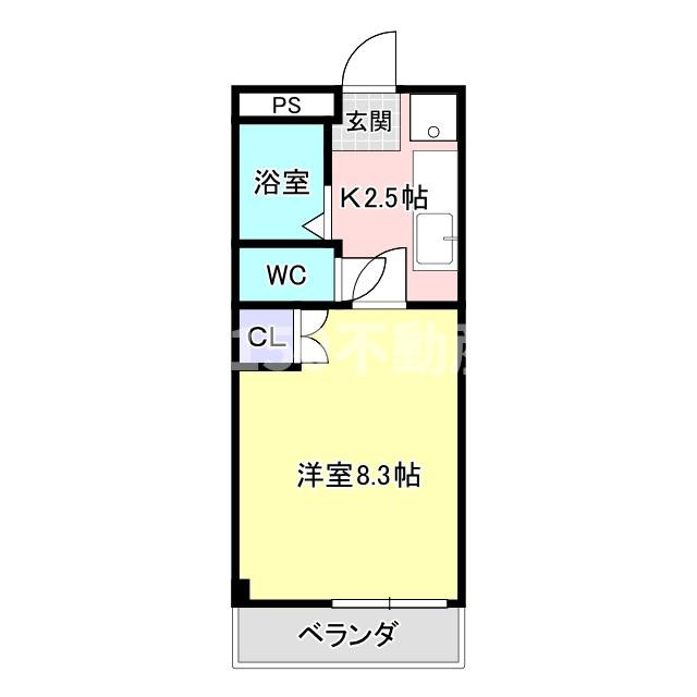 Gハイツ97の間取り