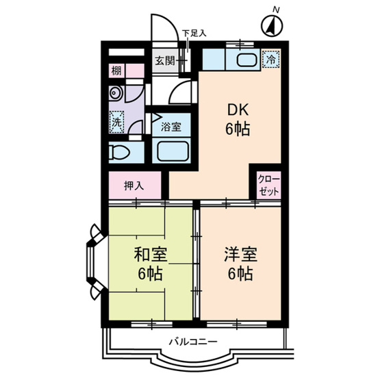 【間取り】 | ポポラーレ壱番館