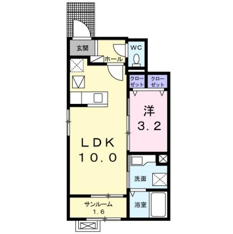 グランフィールズ　花園の間取り