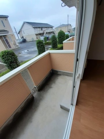 カリーノ・ローザＣのバルコニー