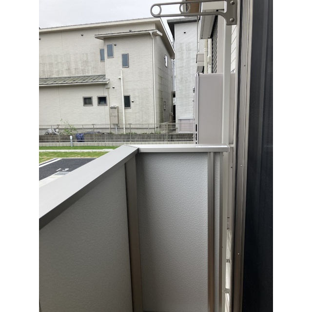 D-ROOM鵜沼三ツ池町のバルコニー