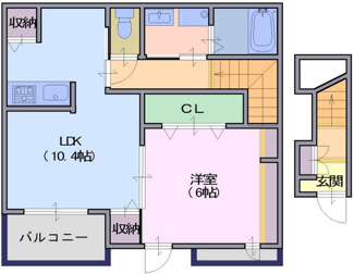 【間取り】 | クレールコート