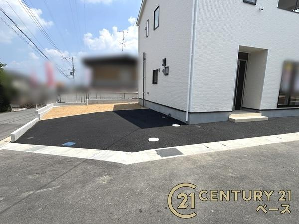 クレイドルガーデン九条町 １号棟 ／新築一戸建の駐車場|■現地撮影写真■