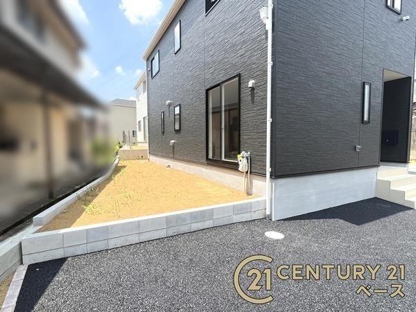 クレイドルガーデン九条町 ３号棟 ／新築一戸建の庭|■現地撮影写真■
