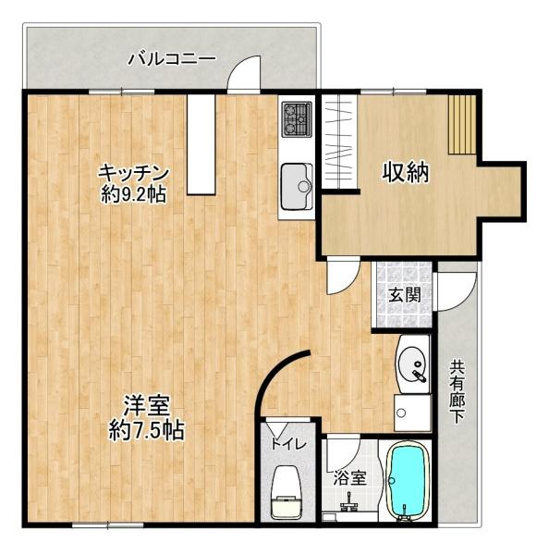 【間取り】 | 神陵台厚生年金住宅5号棟
