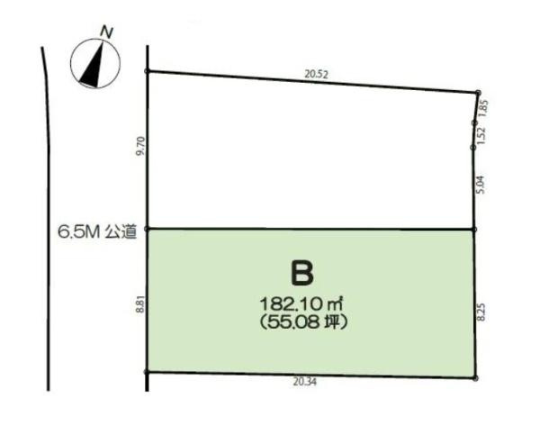 鎌倉市梶原３丁目の売地