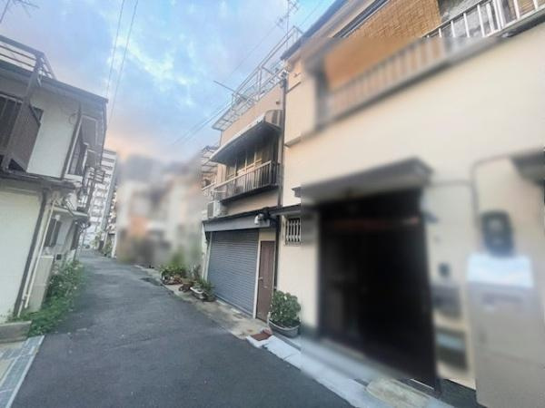 【前面道路含む現地写真】 | 大阪市旭区今市1丁目　古家付売土地